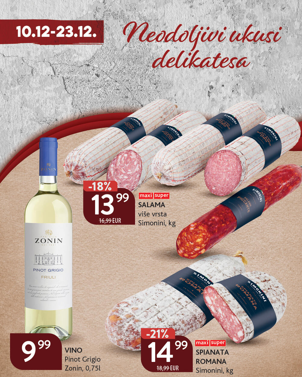 <p>Praznična sezona u IDEA prodavnicama donosi bogatu i pažljivo biranu ponudu pripremljenu za sve koji ovih dana planiraju porodična okupljanja, svečane večere i poklone za najmilije. U toploj prazničnoj atmosferi kupci mogu uživati u raznovrsnim proizvodima, sezonskim popustima i novogodišnjim specijalima, uz lako i inspirativno planiranje prazničnih trenutaka.</p>