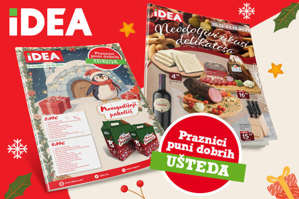 IDEAlni praznici: popusti, pokloni i nagrade!