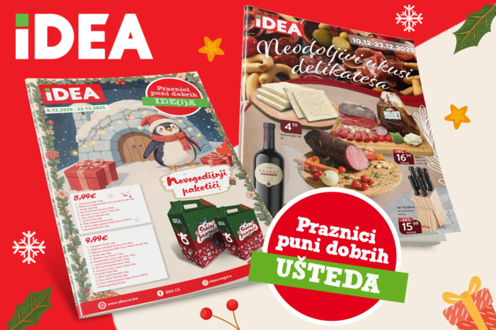 IDEAlni praznici: popusti, pokloni i nagrade!