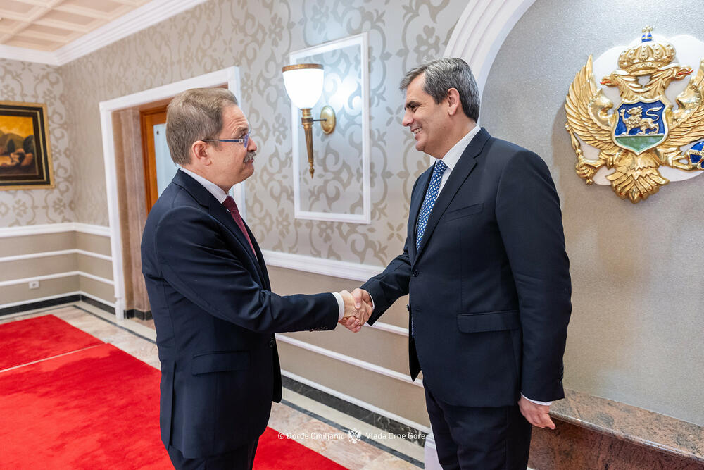 <p>Iz Ministarstva vanjskih poslova (MVP) je saopšteno da je ministar Ervin Ibrahimović priredio u Vili Gorica tradicionalni novogodišnji prijem za diplomatski kor, tokom kojeg je ukazao na aktuelni međunarodni kontekst i ključne vanjskopolitičke prioritete Crne Gore, uz osvrt na ostvarene rezultate u prethodnoj godini</p>