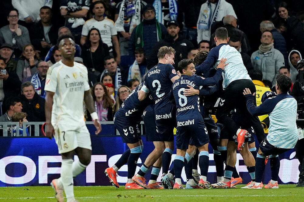 Real je uz poraz protiv Selte ostao bez četvorice suspendovanih igrača, Foto: REUTERS