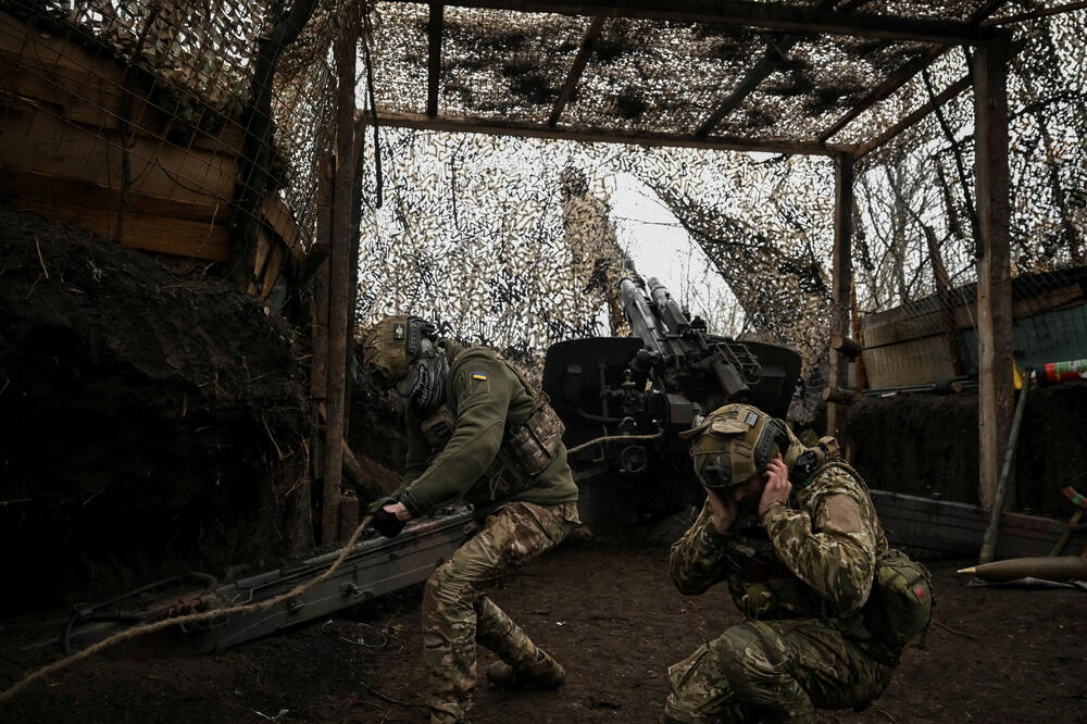 Ukrajinski vojnici na liniji fronta (Ilustracija), Foto: REUTERS