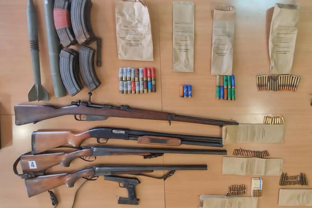 Oduzeto oružje, Foto: Uprava policije