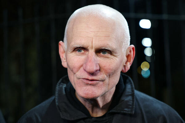 Ales Bjaljacki has advocated for political prisoners in Serbia for decades...