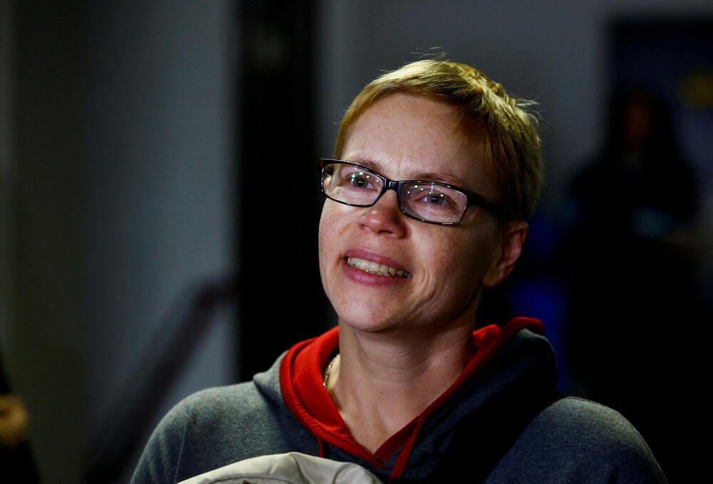 Zolotova je nakon puštanja došla u Viljnus