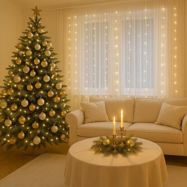 Ideja za novogodišnje ukrašavanje stana