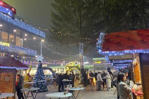 U Bijelom Polju otvoren prvi Novogodišnji bazar