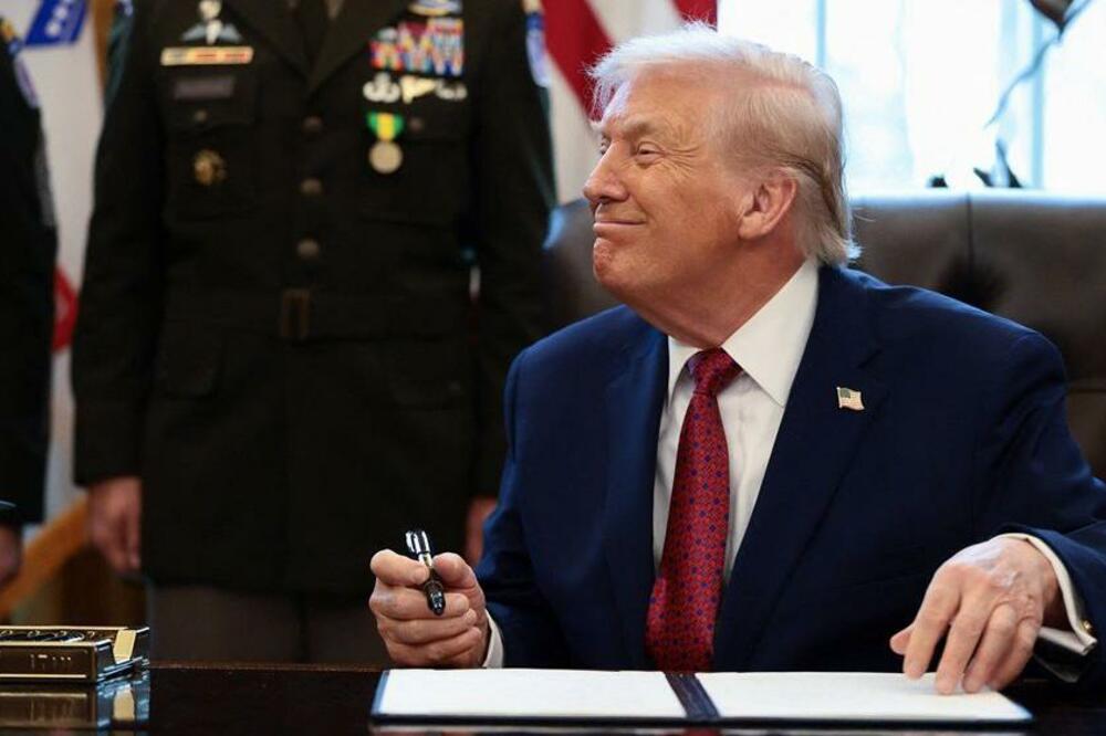 Tramp, Foto: REUTERS/Evelyn Hockstein