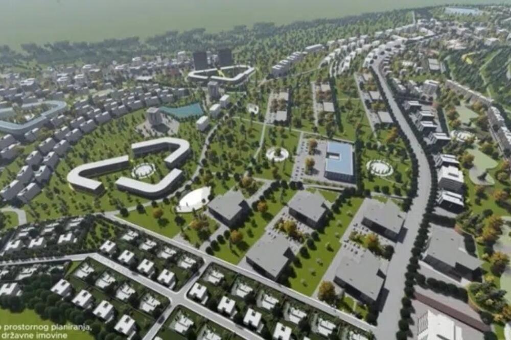 Teško do vode i kanalizacije: Plan novog naselja Velje brdo, Foto: Printscreen/gov.me