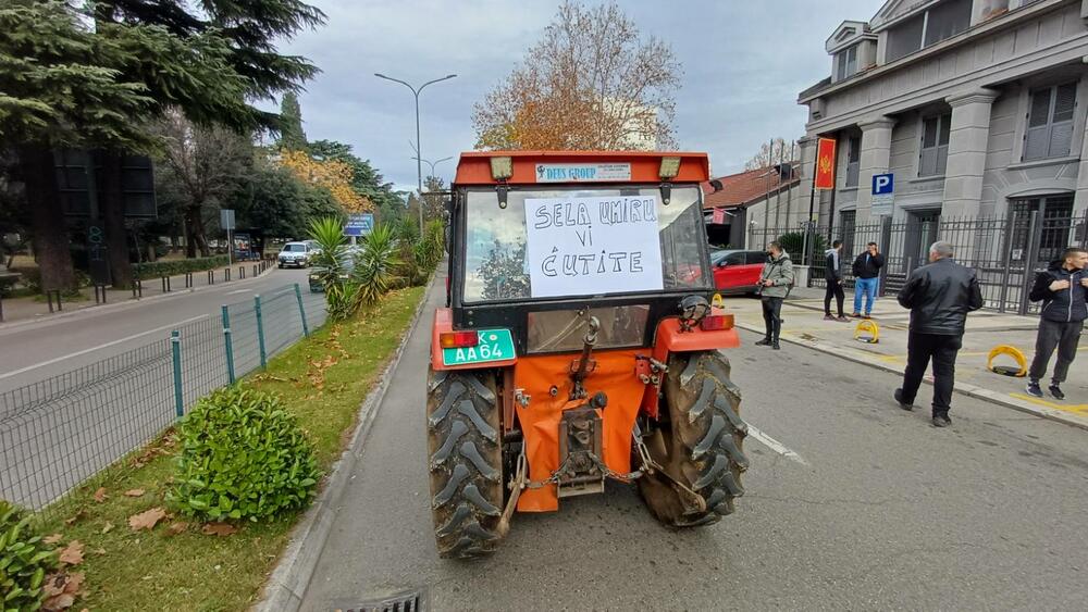 <p>Protest poljoprivrednika organizuju Poljoprivredni klaster, Unija stočara sjevera Crne Gore i Udruženje stočara Danilovgrad.</p>