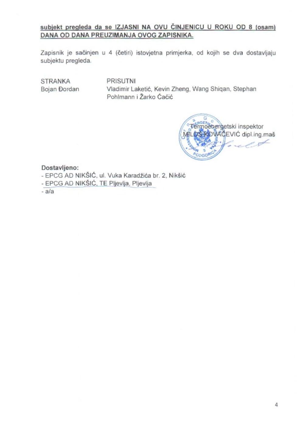 <p>Odbor direktora na predlog šest rukovodilaca Termoelektrane (TE) Pljevlja pustio je u probni rad Termoelektranu, bez odobrenja nadležnih inspekcija, tvrdi lider GP URA</p>