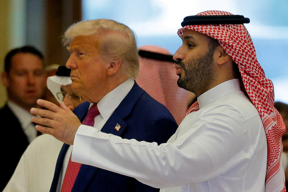 Tramp i princ Mohamed bin Salman, Foto: REUTERS
