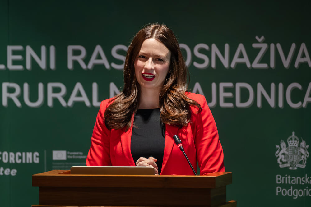 Marina Tomović, Foto: Britanska ambasada Podgorica