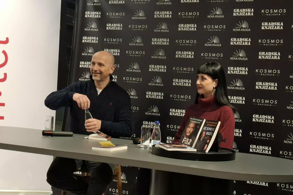 Stanković na promociji u Podgorici, Foto: Pavle Savović