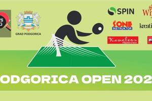 Stoni tenis: Međunarodni turnir Podgorica open 20. i 21. decembra