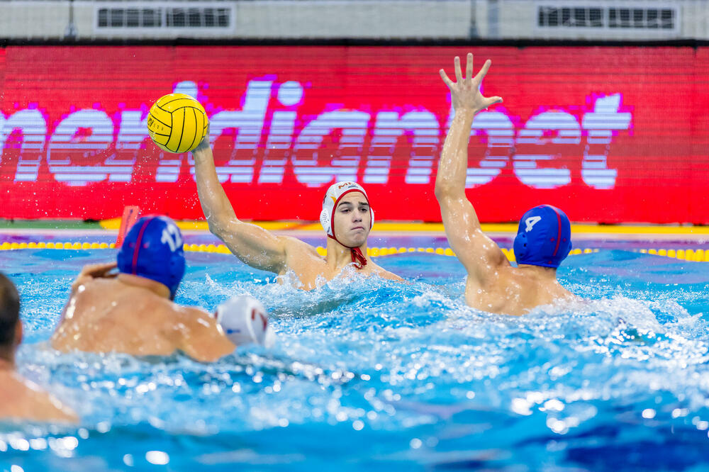 Srđan Janović je postigao četiri gola, Foto: VPSCG/Vuk Ilić