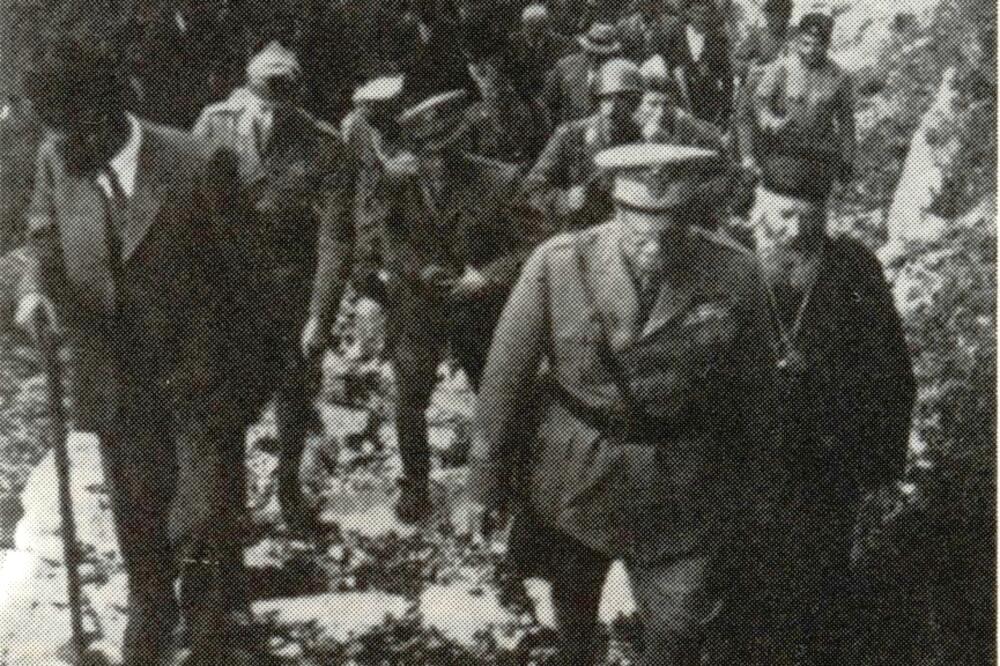 Joanikije Lipovac u društvu Pircia Birolija, Foto: wikipedia.org