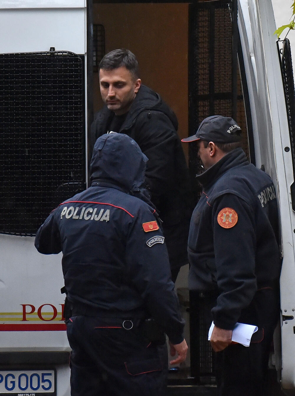 Ivan Batica Stamatović nakon hapšenja