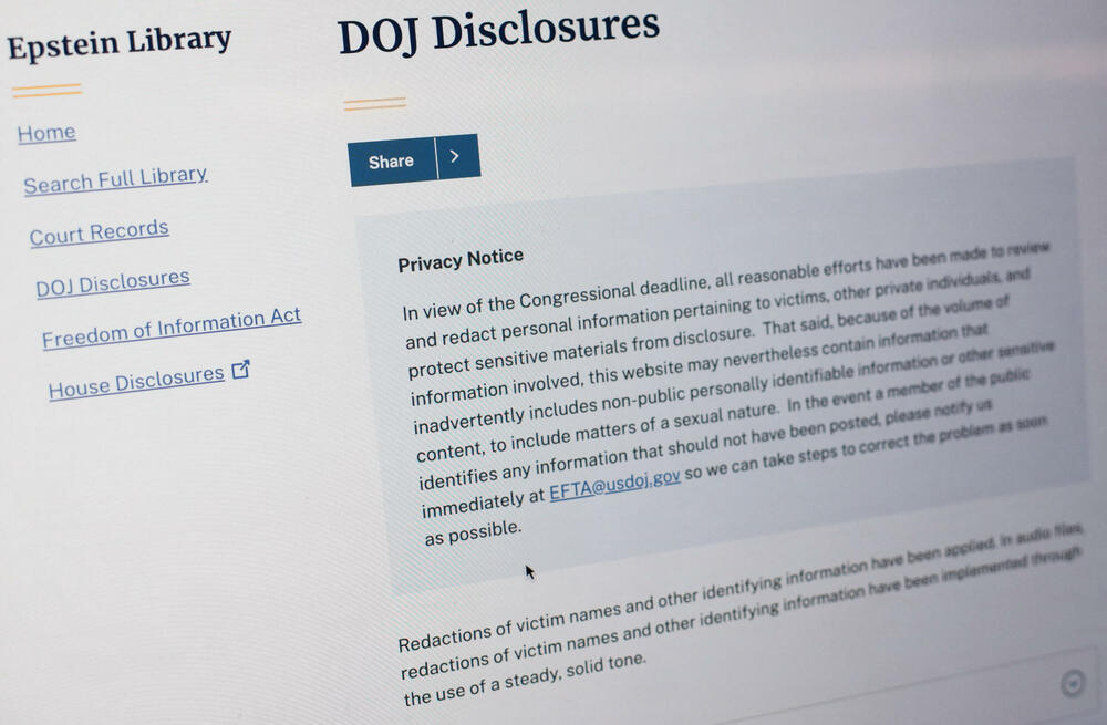 <p>U pismu Kongresu, zamjenik državnog tužioca Tod Blanš je naveo da su dokumenta, koja datiraju još iz 2006. godine &mdash; kada je Epstin bio predmet istrage zbog optužbi za dječju prostituciju &mdash; samo prvi set onoga što je planirano za objavljivanje</p>