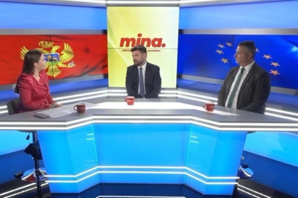 Ivanišević i Vuksanović u studiju agencije MINA, Foto: MINA