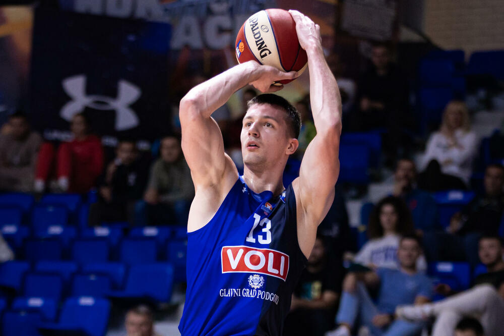 Adaptirati se za atipični Beč: Đorđije Jovanović, Foto: KK Budućnost Voli/Filip Roganović