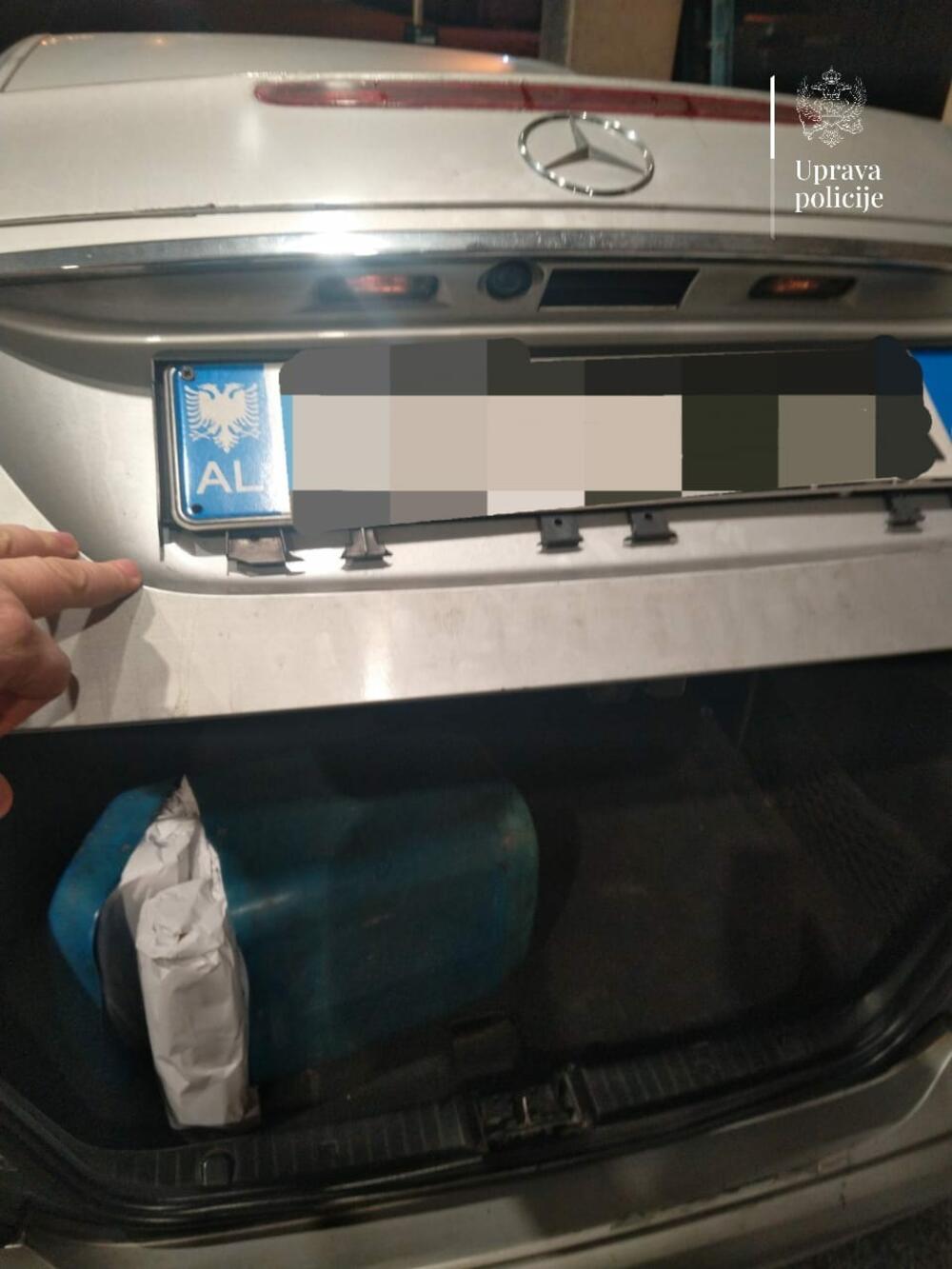 Granična policija uhapsila državljane Albanije osumnjičene za...