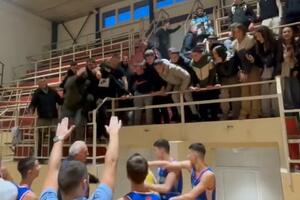 Incidenti na košarkaškoj utakmici kadeta u Nikšiću: Navijači...