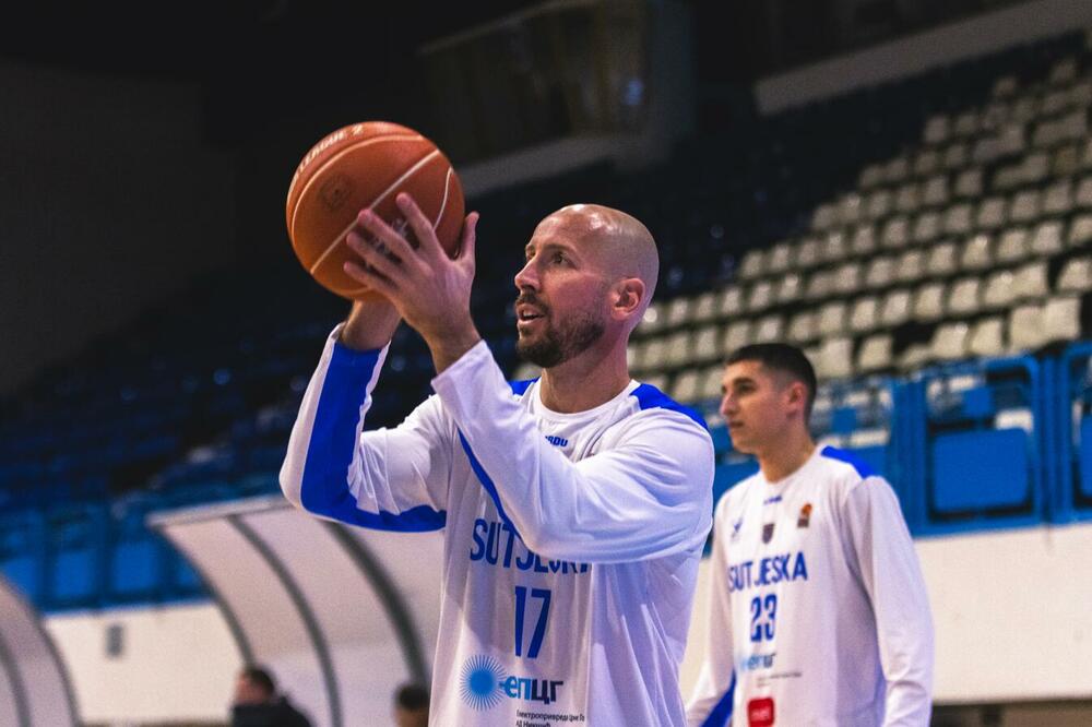 Goran Gajović je bio najefikasniji u pobjedi Sutjeske, Foto: KK Sutjeska Elektroprivreda/Andrija Radulović