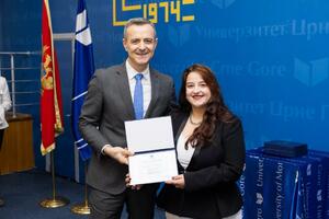 Sara Joksimović najbolja studentkinja Fakulteta dramskih umjetnosti