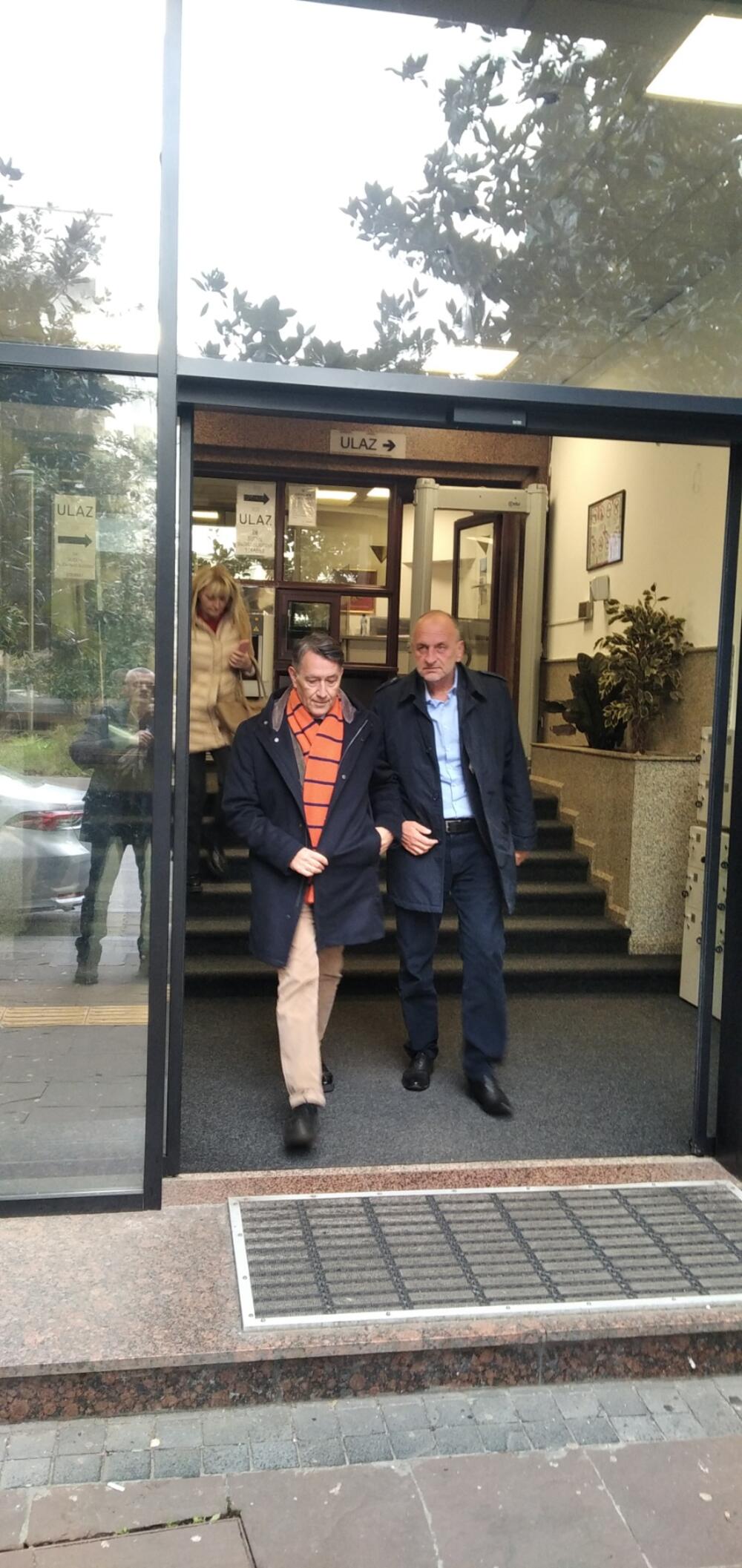 Advokati Dušan Radosavljević i Nikola Medojević