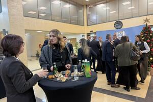 Novogodišnji koktel u holu podgoričkog parlamenta: Vlast godinu...