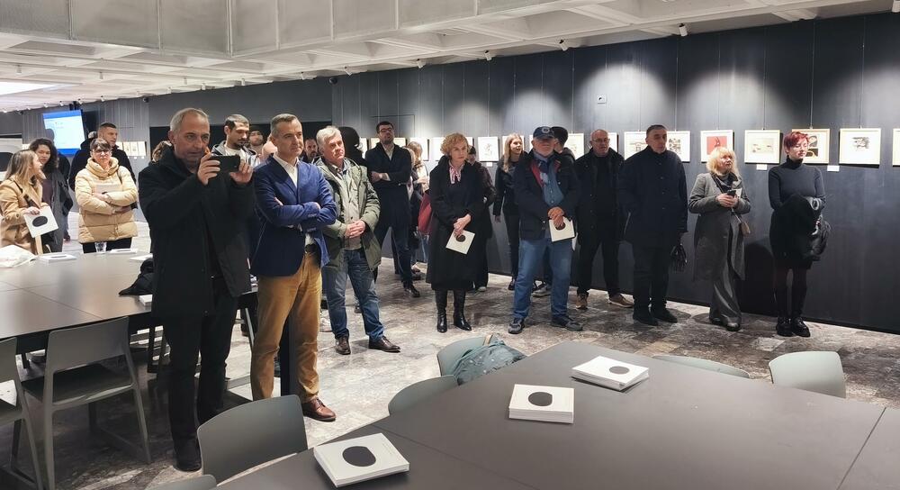 Sa otvaranja izložbe