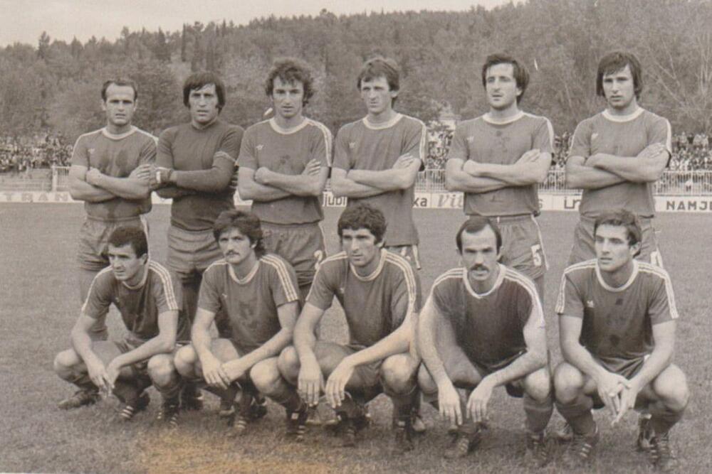 Budućnost 1977: Vlahović, Vujačić, Janković, J. Miročević, V. Vukčević, Vorotović; Džankić, Bošković, Radonjić, A. Miročević, Ž. Vukčević.