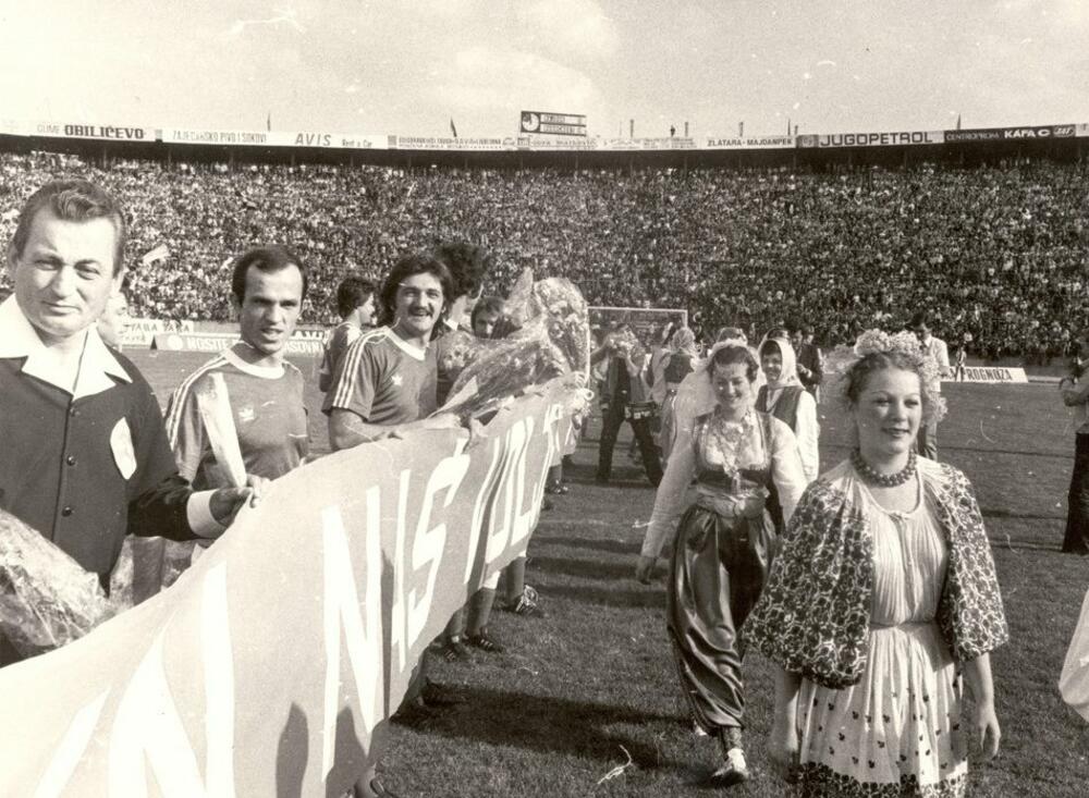 Uoči finala Kupa Maršala Tita 1977.