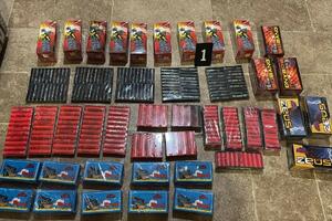 U Ulcinju oduzeto skoro dvije hiljade petardi