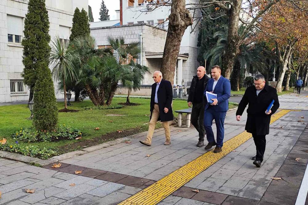 Asanović i Kojičić dolaze na sastanak, Foto: Aljoša Turović