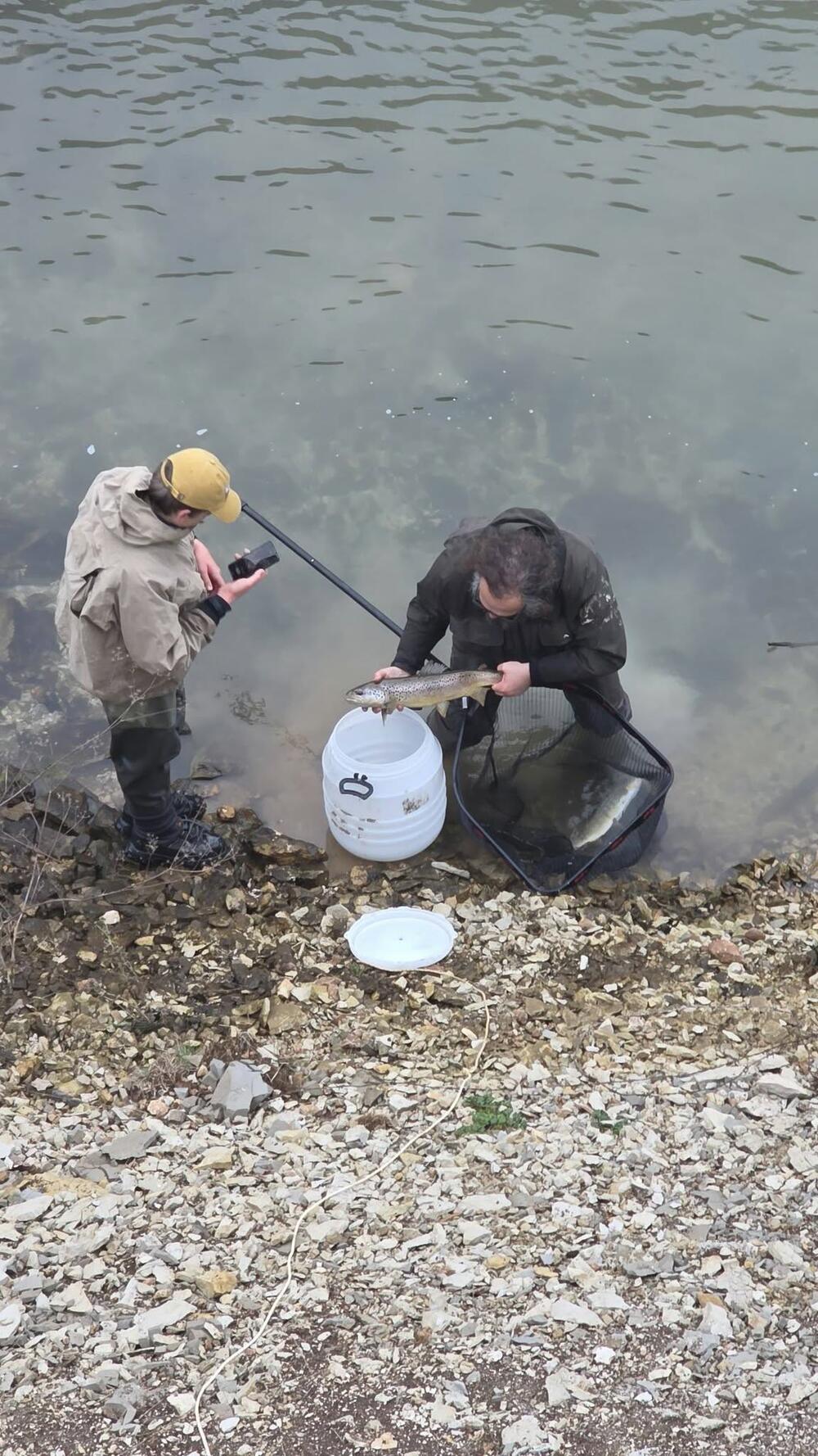 <p>Za potrebe sanacionog ribolova korišćen je elektrošoker, uređaj kojim su upravljali stručnjaci sa Prirodno-matematičkog fakulteta iz Podgorice, jedini u državi koji imaju dozvolu za takav vid izlova</p>
