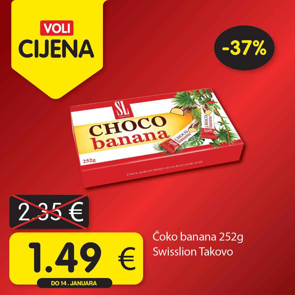 <p><em>Uživajte u opuštenoj trgovini jer Voli štedi vaš kućni budžet! Obratite pažnju na nove Voli cijene u svim VOLI i Naš diskont marketima.</em></p>