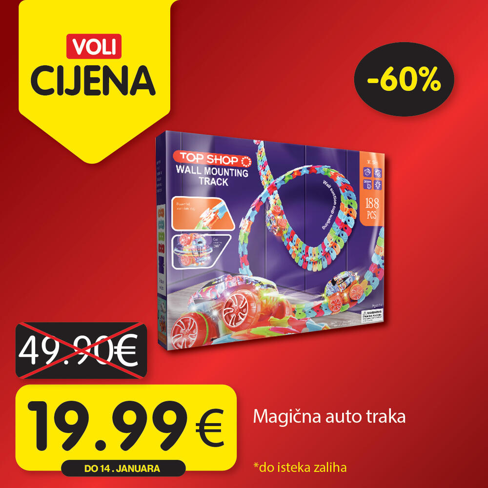 <p><em>Uživajte u opuštenoj trgovini jer Voli štedi vaš kućni budžet! Obratite pažnju na nove Voli cijene u svim VOLI i Naš diskont marketima.</em></p>