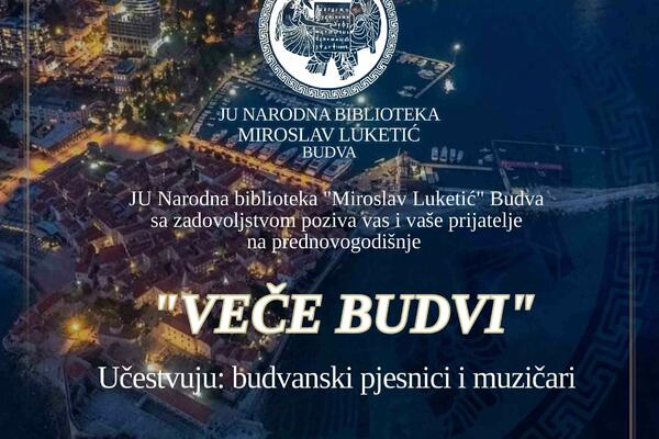 Poetsko-muzičko veče posvećeno Budvi
