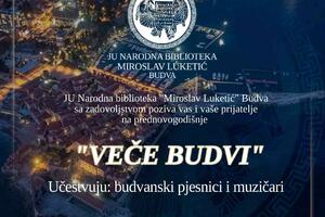 Poetsko-muzičko veče posvećeno Budvi