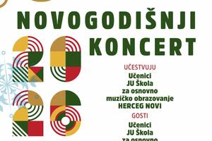 Novogodišnji koncert mladih instrumentalista