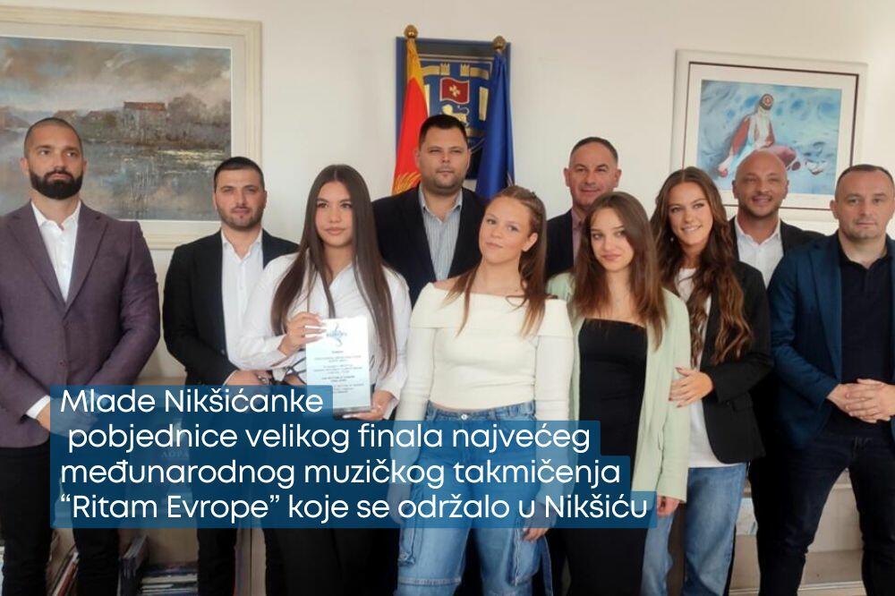 Mlade Nikšićanke pobjednice međunarodnog muzičkog takmičenja “Ritam Evrope”