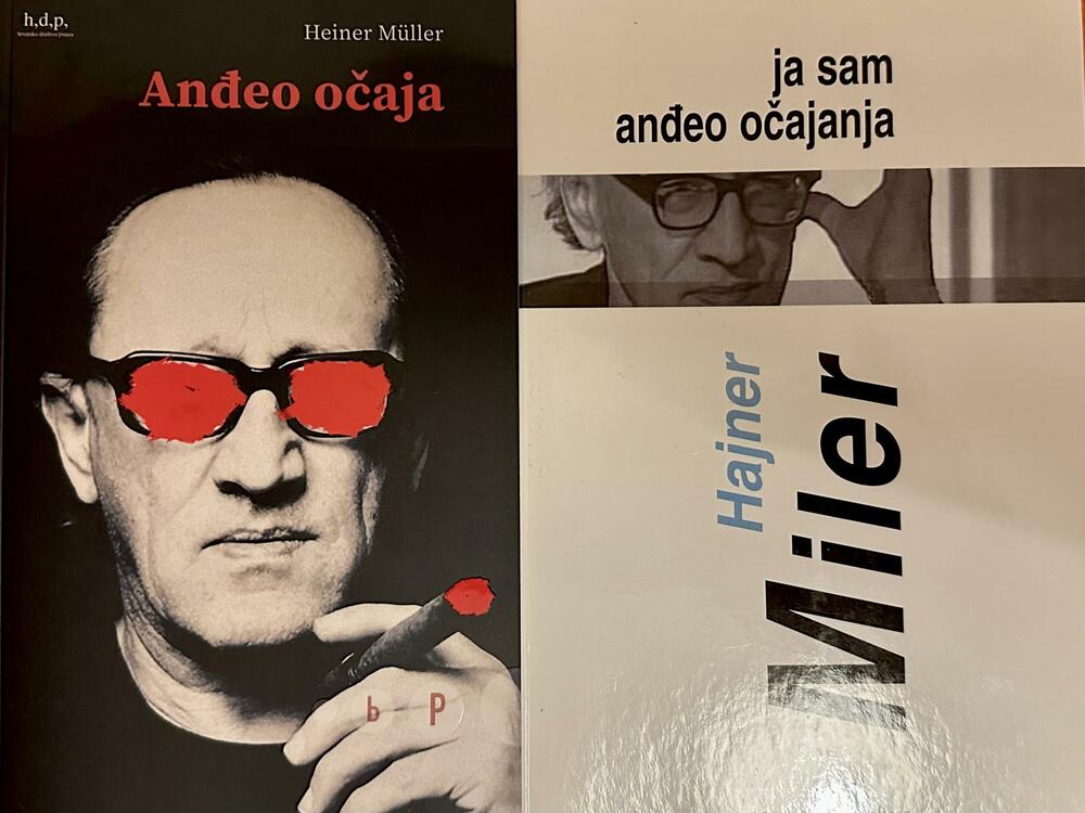 Zagrebačko i beogradsko izdanje prevedene lirike Hajnera Milera