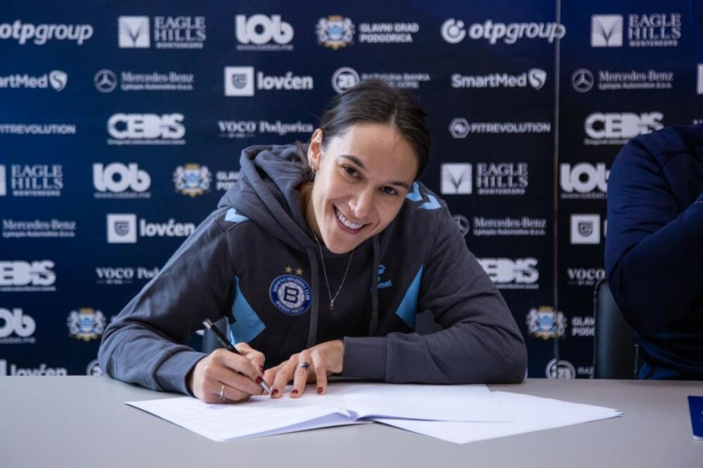 Nina Bulatović, Foto: ŽRK Budućnost