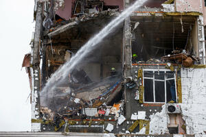 Rusija napala Kijev raketama i dronovima, osmoro povrijeđeno