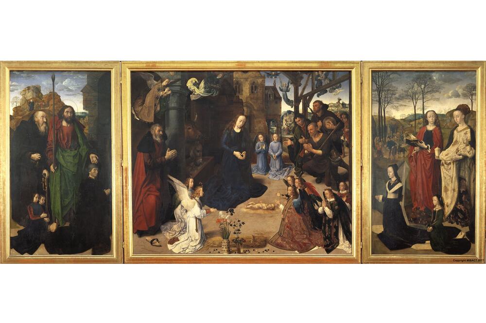 &ldquo;Portinarijev oltar&rdquo;, Hugo van der Ges, Foto: Hugo van der Goes/Uffizi Gallery/Wikimedia Commons