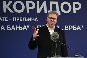 Vučić: Od sjutra uklanjanje šatora ispred Skupštine, drago što su...