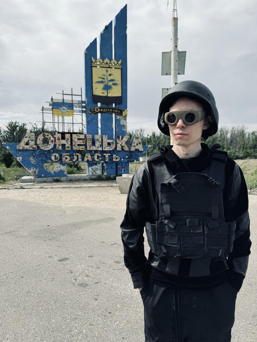 Philippenzo tokom boravka u Ukrajini