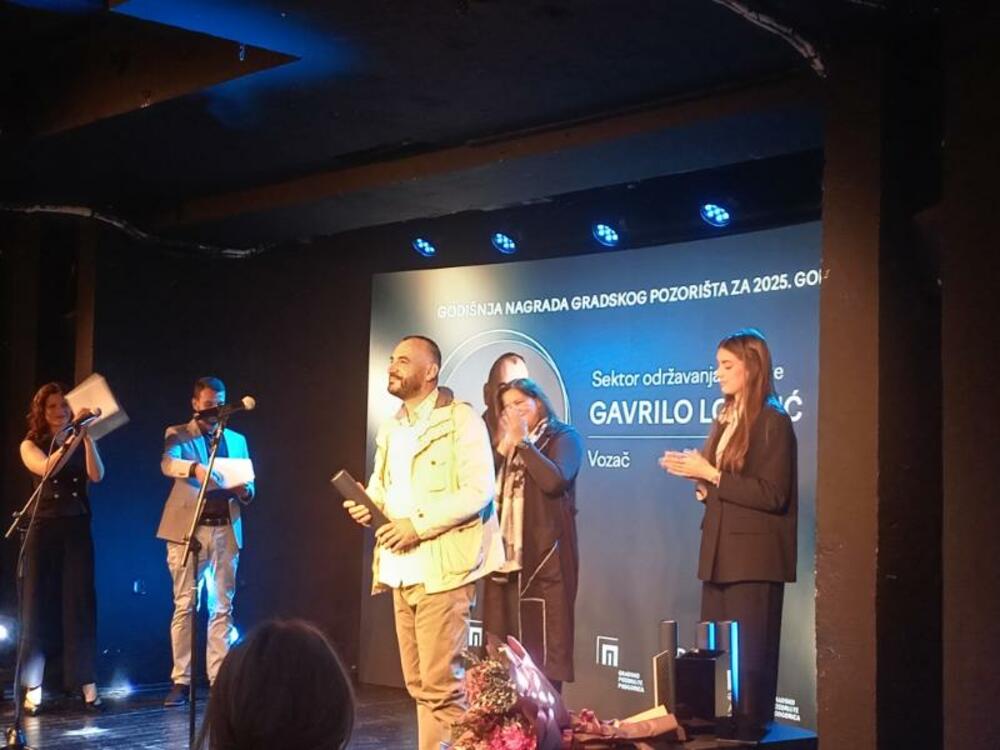 Dodjela nagrade Gavrilu Lopičiću